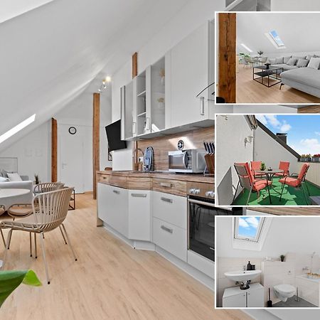 Stilvolle Wohnung: Private Dachterrasse - Zentral เอาก์สเบิร์ก ภายนอก รูปภาพ